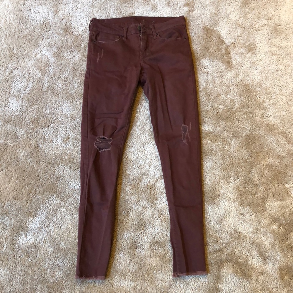 Teen distressed jeans